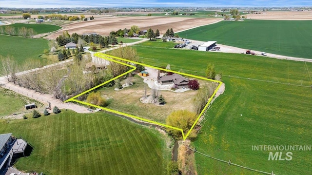 23 N 950 E, Declo, ID 83323 - drone / aerial view featuring a rural view