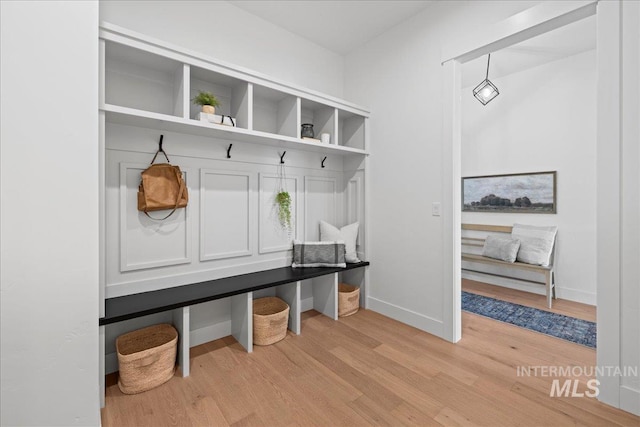 13625 Hickory Rnch, Nampa, ID 83651 - mudroom with light wood-type flooring and baseboards