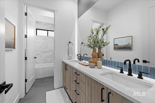 13625 Hickory Rnch, Nampa, ID 83651 - bathroom with double vanity and baseboards
