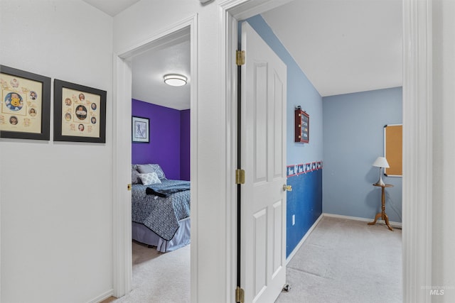 386 E Valleyview Ave, Genesee, ID 83832 - hallway with carpet flooring and baseboards