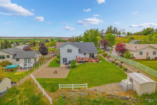 386 E Valleyview Ave, Genesee, ID 83832 - aerial view of residential area