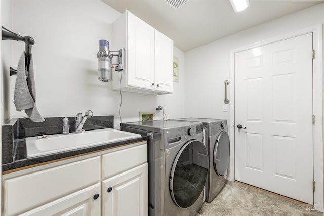 1177 N Lopez Ave, Eagle, ID 83616 - washroom featuring cabinet space and separate washer and dryer