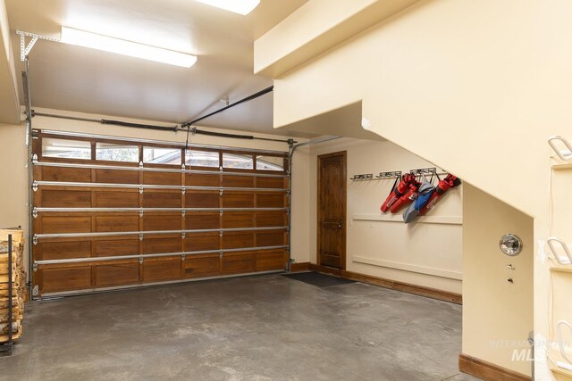 221 Picabo Street #I, Interest 6-C, Ketchum, ID 83340 - garage featuring baseboards