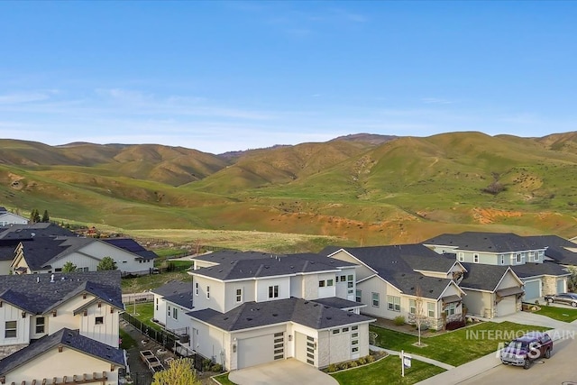 5946 E Barber Dr, Boise, ID 83716 - view of mountain feature with a residential view