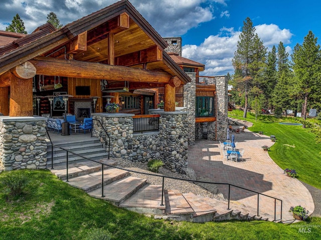 4305 Song Sparrow Ct, Mccall, ID 83638 - view of patio / terrace