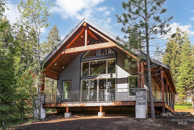 1 Caribou Pkwy, Cascade, ID 83611 - view of back of property