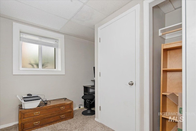 3600 S Robinson Blvd, Nampa, ID 83686 - carpeted bedroom with baseboards and a paneled ceiling