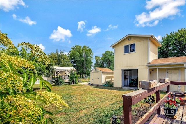 3600 S Robinson Blvd, Nampa, ID 83686 - view of grassy yard with a storage unit