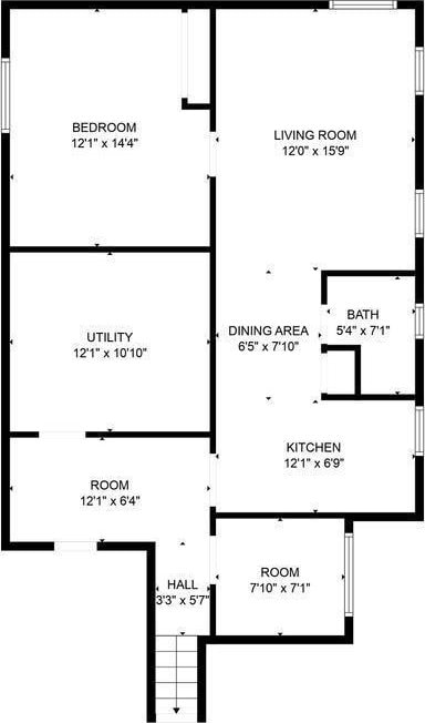 1138 Normal Ave, Burley, ID 83318 - floor plan / room layout