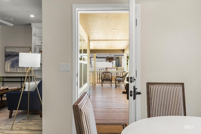 315 Bard Ave, Middleton, ID 83644 - hall with wood finished floors and recessed lighting