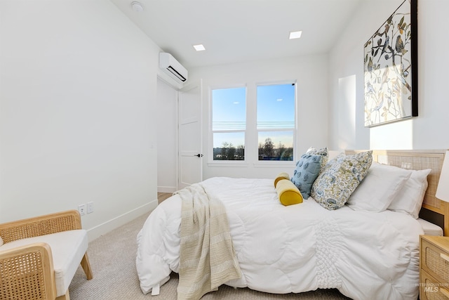 55 E State St Unit 303, Eagle, ID 83616 - carpeted bedroom featuring a wall mounted air conditioner