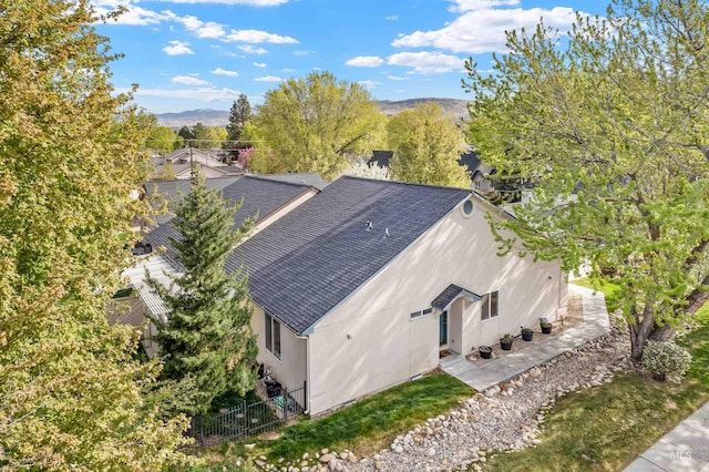 3189 S Kramer Ln, Boise, ID 83706 - bird's eye view with a mountain view