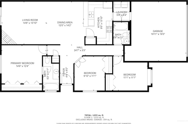 3189 S Kramer Ln, Boise, ID 83706 - floor plan