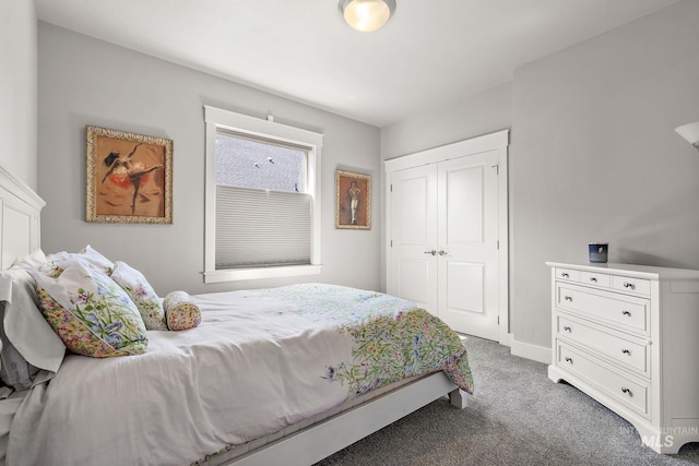 1315 N Luge Ave, Eagle, ID 83616 - bedroom with carpet floors, a closet, and baseboards