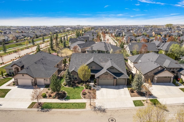 1315 N Luge Ave, Eagle, ID 83616 - aerial perspective of suburban area
