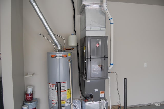 utilities with gas water heater