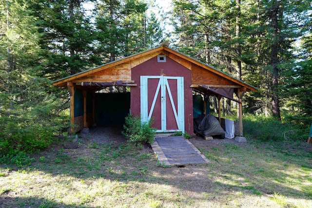 3695 W Mountain Rd, Anatone, WA 99401 - view of shed