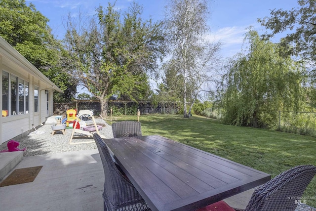 8466 W Idaho Blvd, Letha, ID 83636 - wooden deck featuring a patio area and outdoor dining area