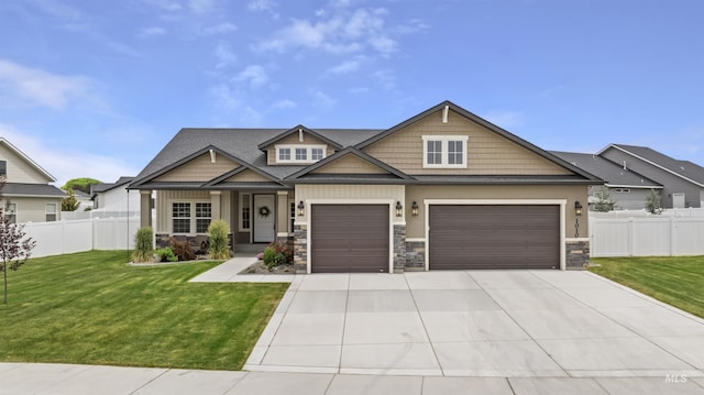 1010 Blueridge Dr, Kimberly, ID 83341 - craftsman-style home featuring stone siding, driveway, and a garage