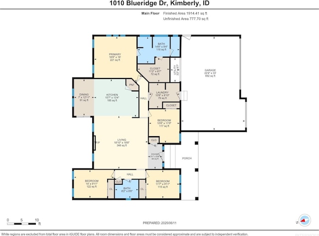 1010 Blueridge Dr, Kimberly, ID 83341 - view of room layout