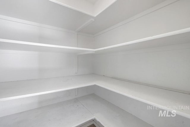 view of storage area
