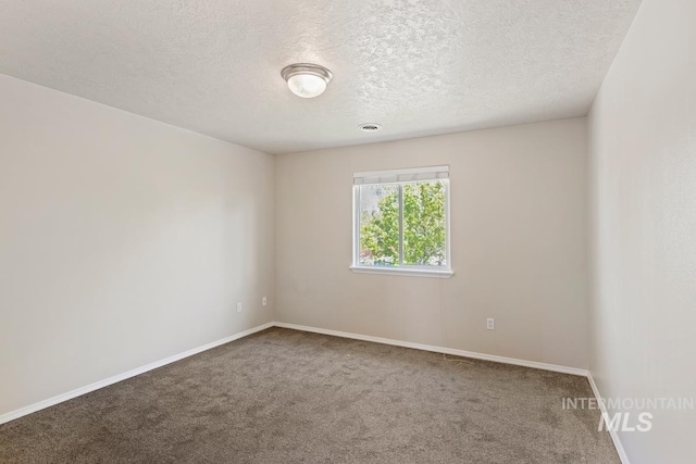 7362 S Shadowmoss Ave, Boise, ID 83709 - carpeted spare room with a textured ceiling and baseboards
