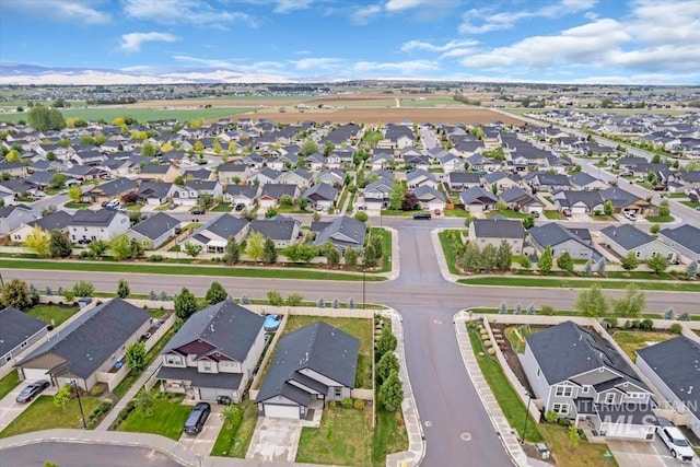 aerial overview of property's location featuring nearby suburban area