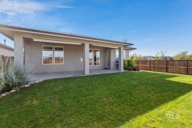 499 S Short Ln, Eagle, ID 83616 - rear view of property featuring a patio area and stucco siding