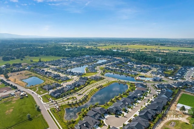 499 S Short Ln, Eagle, ID 83616 - aerial view of property's location with a large body of water and nearby suburban area