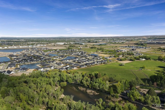 499 S Short Ln, Eagle, ID 83616 - aerial view of residential area featuring a nearby body of water
