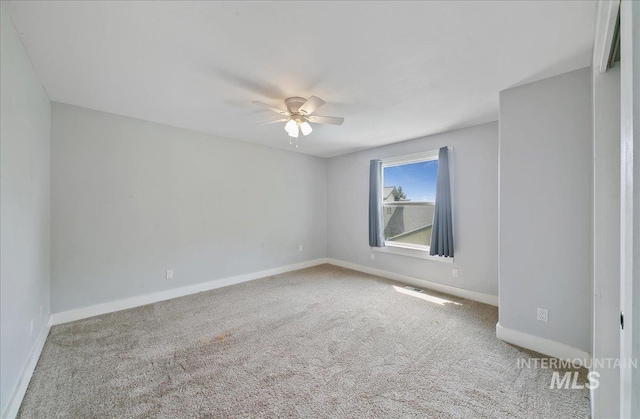 10539 W Merab Ct, Star, ID 83669 - carpeted empty room with ceiling fan and baseboards