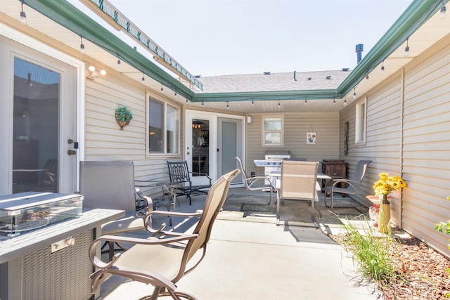 4023 N Bayou Ln, Boise, ID 83703 - view of patio / terrace featuring outdoor dining space