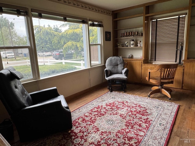 7119 W Everett, Boise, ID 83704 - living area with healthy amount of natural light and wood finished floors