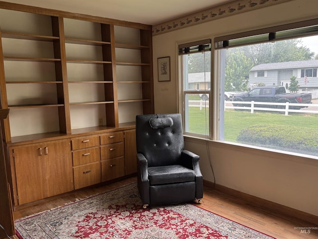 7119 W Everett, Boise, ID 83704 - sitting room with wood finished floors and baseboards
