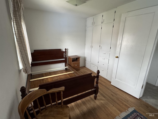 7119 W Everett, Boise, ID 83704 - bedroom with wood finished floors and a closet
