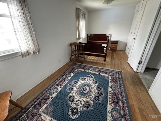 7119 W Everett, Boise, ID 83704 - bedroom with wood finished floors and baseboards