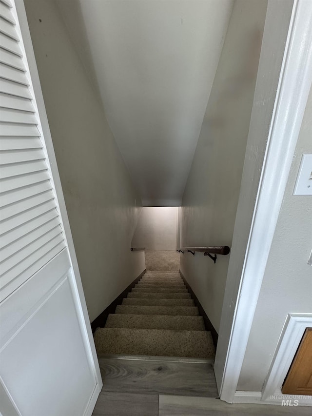 7119 W Everett, Boise, ID 83704 - stairs featuring wood finished floors