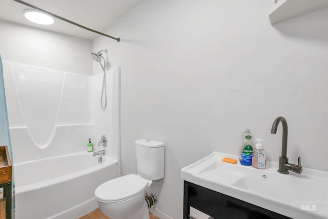 5650 Pines Rd, New Meadows, ID 83654 - bathroom with shower / washtub combination and vanity