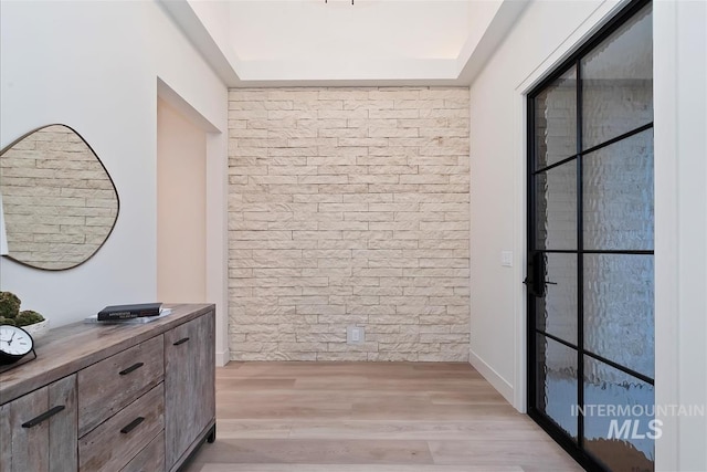 9989 W Bouvardia St, Star, ID 83699 - hall featuring light wood-type flooring