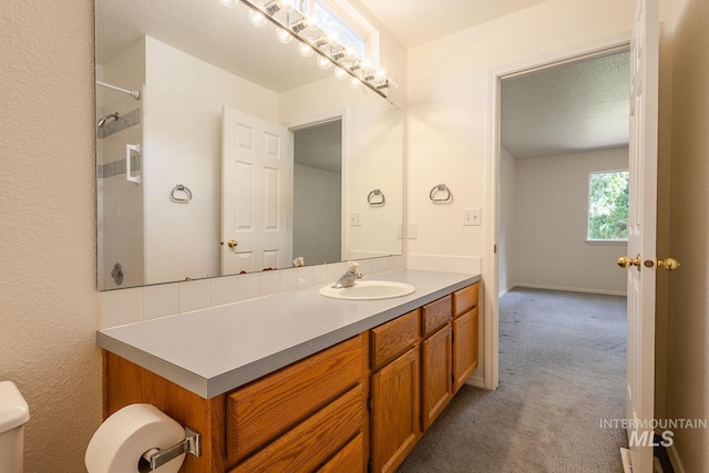 5426 W Samara Ct, Boise, ID 83703 - bathroom featuring vanity and a shower