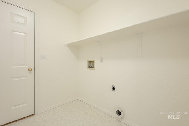 5426 W Samara Ct, Boise, ID 83703 - washroom with hookup for a washing machine and hookup for an electric dryer