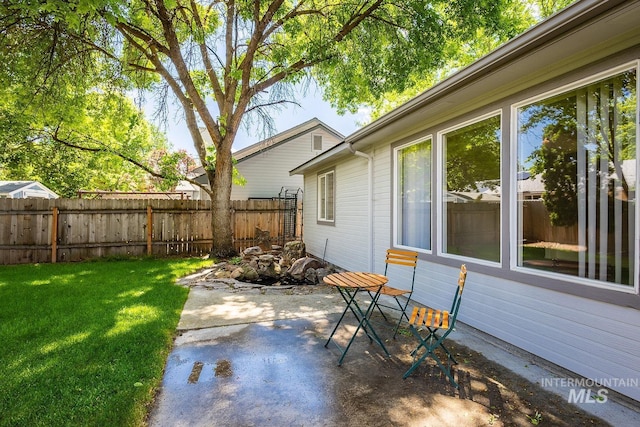 5426 W Samara Ct, Boise, ID 83703 - view of patio