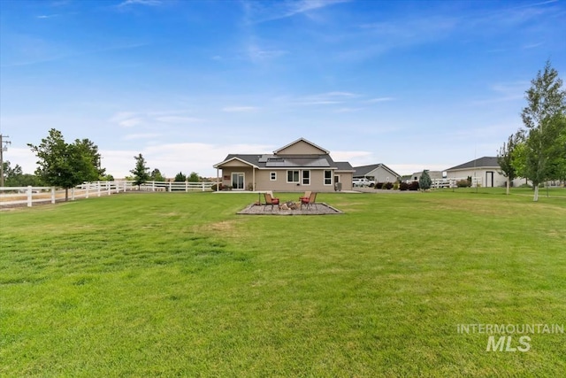 27482 Warren Ln, Wilder, ID 83676 - view of yard with a patio