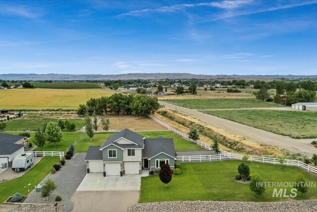 27482 Warren Ln, Wilder, ID 83676 - overview of rural landscape featuring a mountainous background