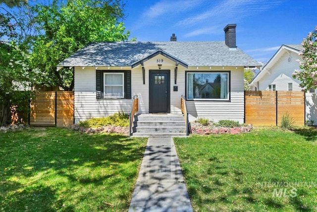 519 S 5th Ave, Nampa, ID 83651 - bungalow-style house featuring a chimney and a shingled roof