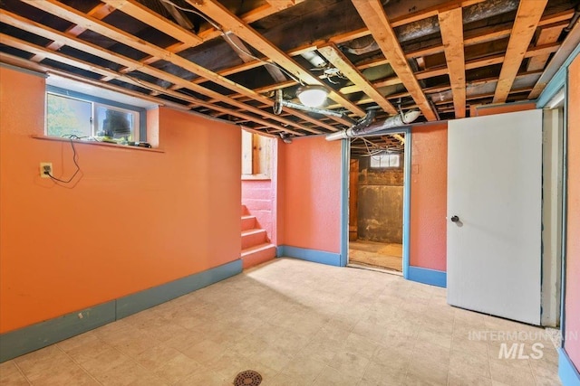 519 S 5th Ave, Nampa, ID 83651 - below grade area with stairs