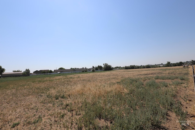 view of nature featuring a rural view