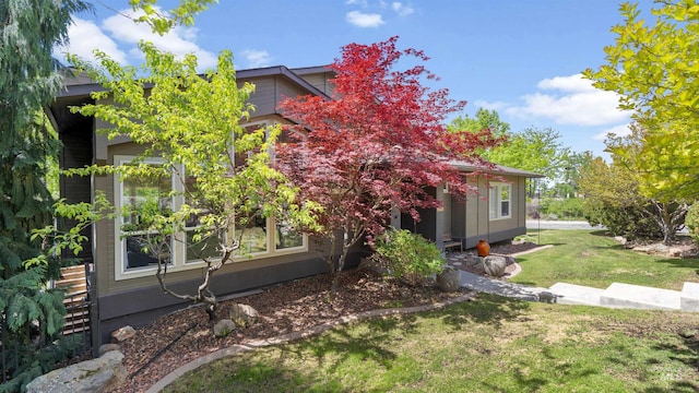 1658 S Trent Point Way, Boise, ID 83712 - view of property exterior with a yard