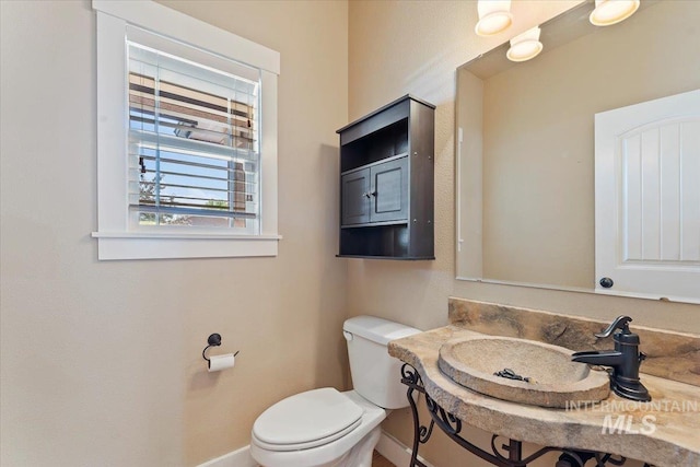 1112 W Belknap Dr, Nampa, ID 83686 - bathroom with toilet and vanity
