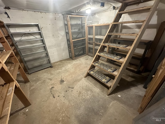 2223 Glenwood Rd, Kamiah, ID 83536 - unfinished basement featuring concrete block wall